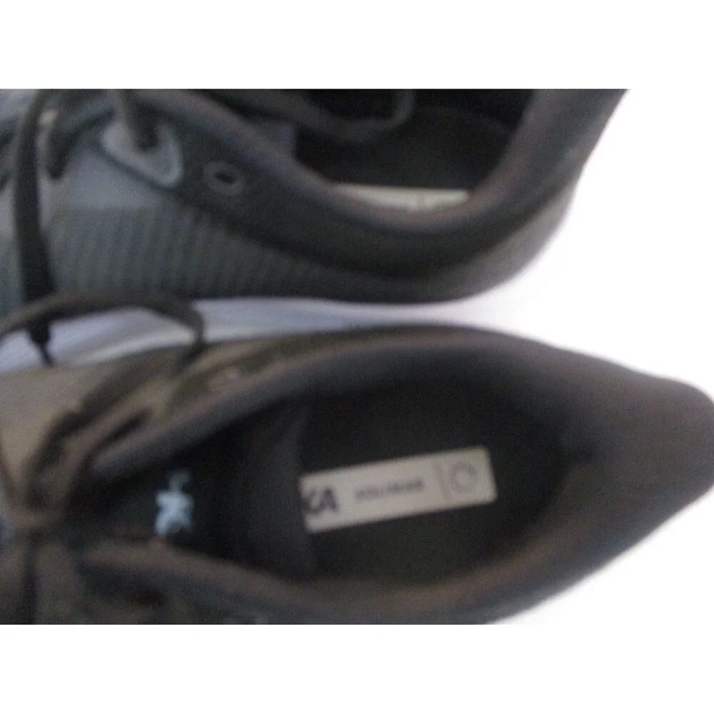 Hoka Solimar Sneakers Men's Size 11 Black Logo White Soles